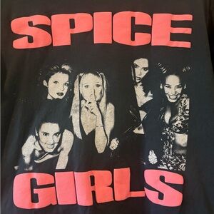 Daydreamer SPICE GIRLS Black / PINK Women’s GRAPHIC T-Shirt / Sz XS / R$88